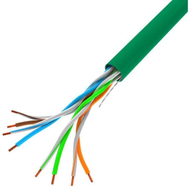 Lanberg CAT 5E U/UTP Installation Cable 305m Green