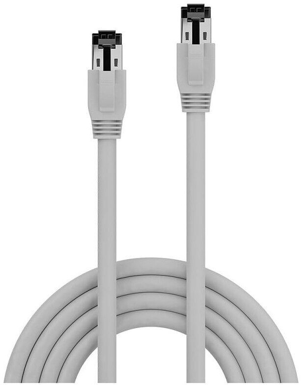Lindy CAT 8.1 S/FTP Patchkabel 0,3m grau