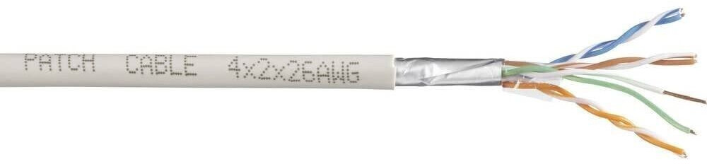 TRU Components CAT 6 SF/UTP Patchcable 50m White
