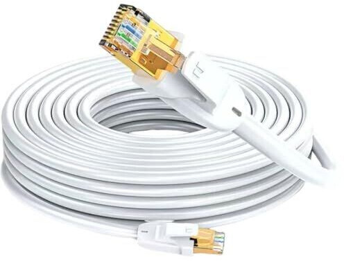 Elfcam CAT 7 STP Installation Cable 30m White