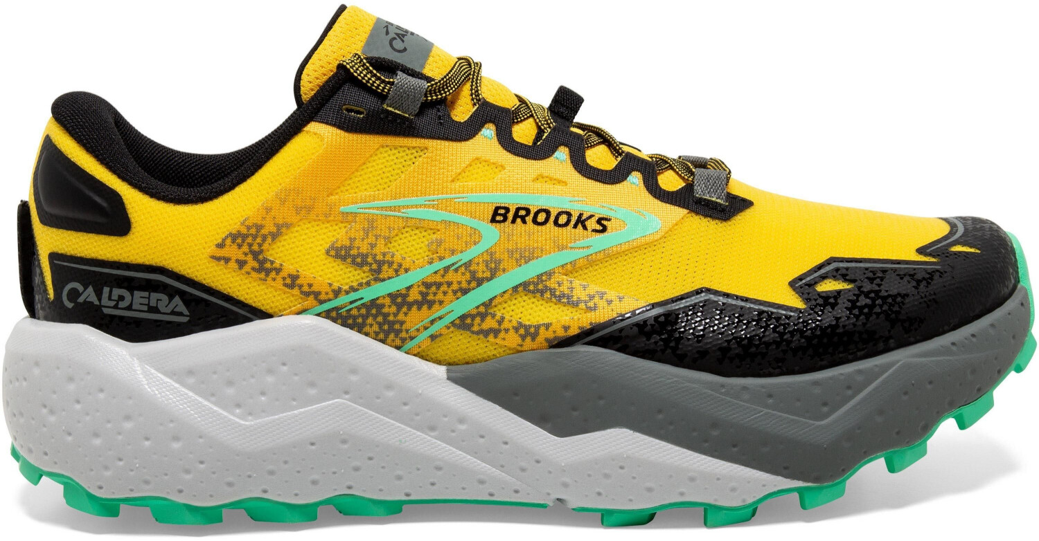 Brooks Caldera 7 (110415-1D) lemon chrome/black/springbud