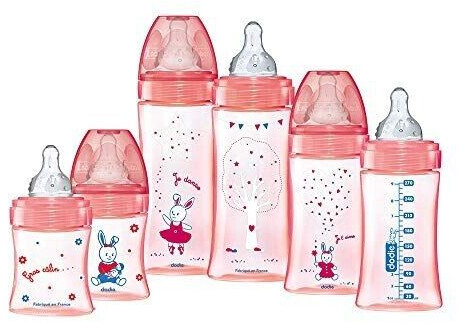 Dodie Kit naissance - 6 biberons anti-colique Initiation+