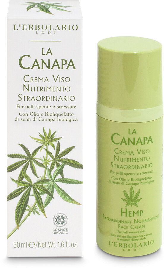 L'Erbolario Hemp Extraordinary Nourishing Face Cream 50ml