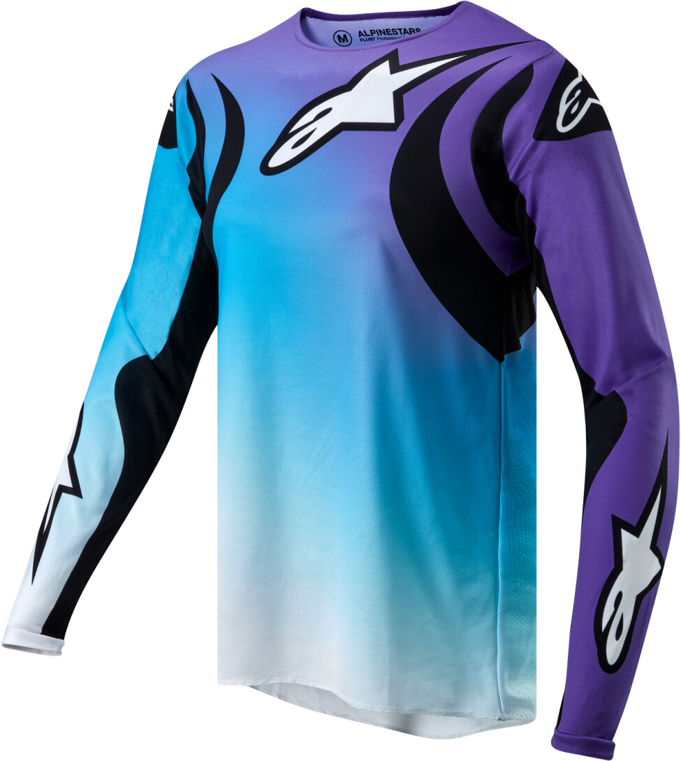 Alpinestars Stella 2024 Fluid Jersey Woman white/turquoise