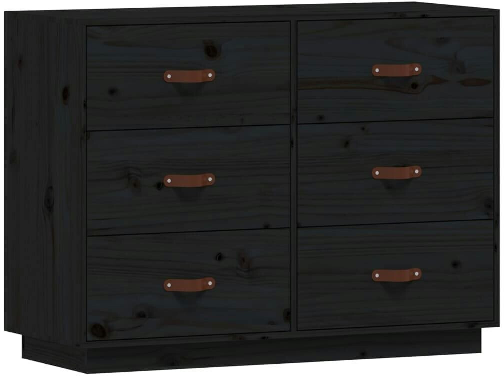 vidaXL Sideboard solid pine wood 100x75cm (820146)