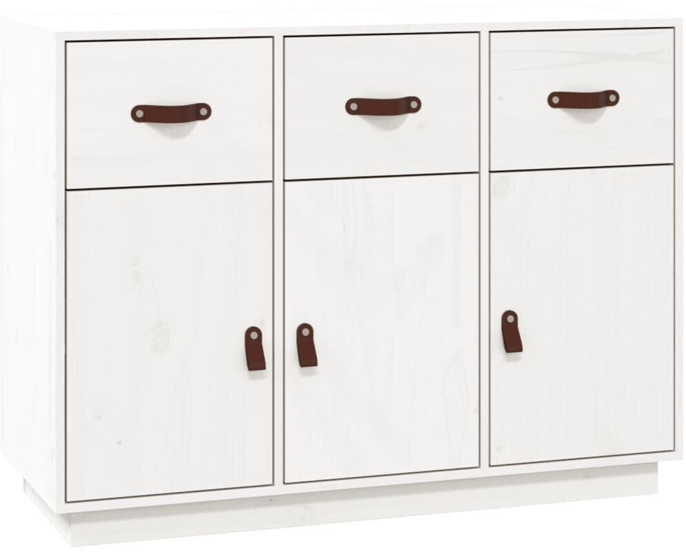 vidaXL Sideboard solid pine wood 100x75cm (820148)