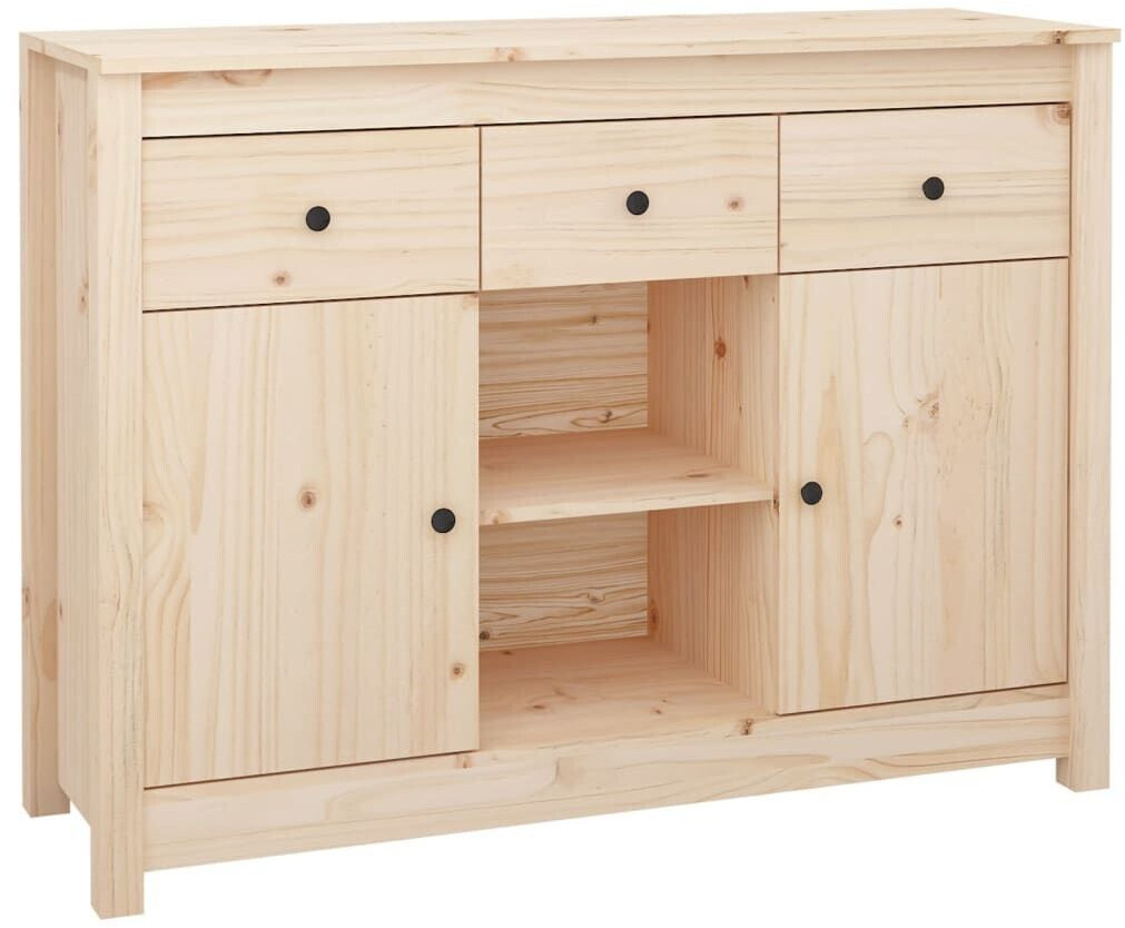 vidaXL Sideboard solid pine wood 100x74.5cm (814549)