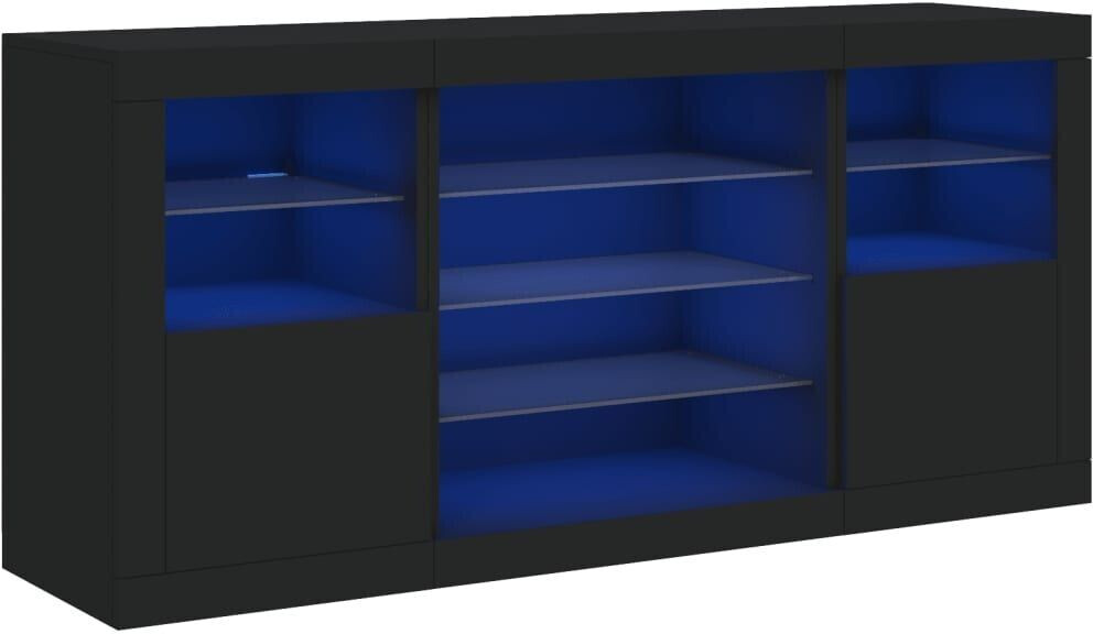 vidaXL Sideboard with LED lights 142.5x67cm (3209087)