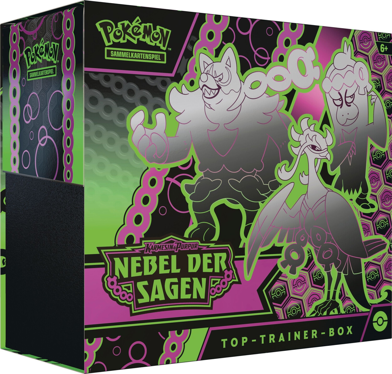 Pokémon Karmesin & Purpur Nebel der Sagen Top-Trainer-Box (DE)