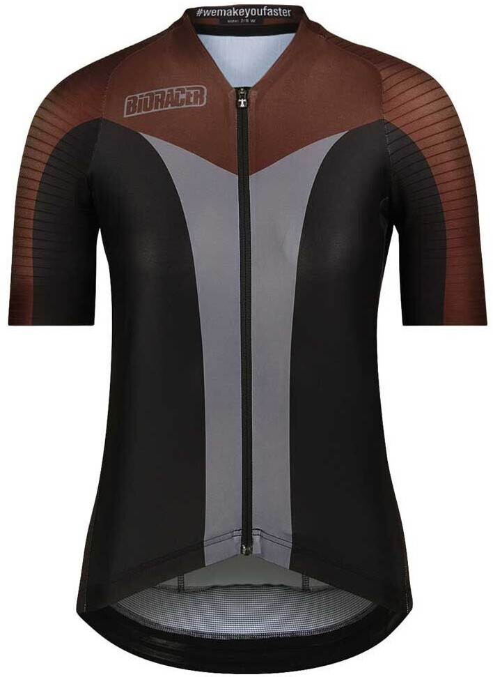 Bio-racer Icon Short Sleeve Jersey Women (BR11420W-BL-DC) brown