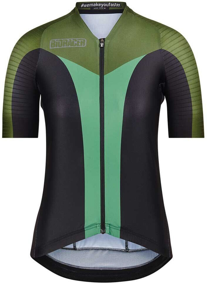 Bio-racer Icon Short Sleeve Jersey Women (BR11420W-BL-M-G) green