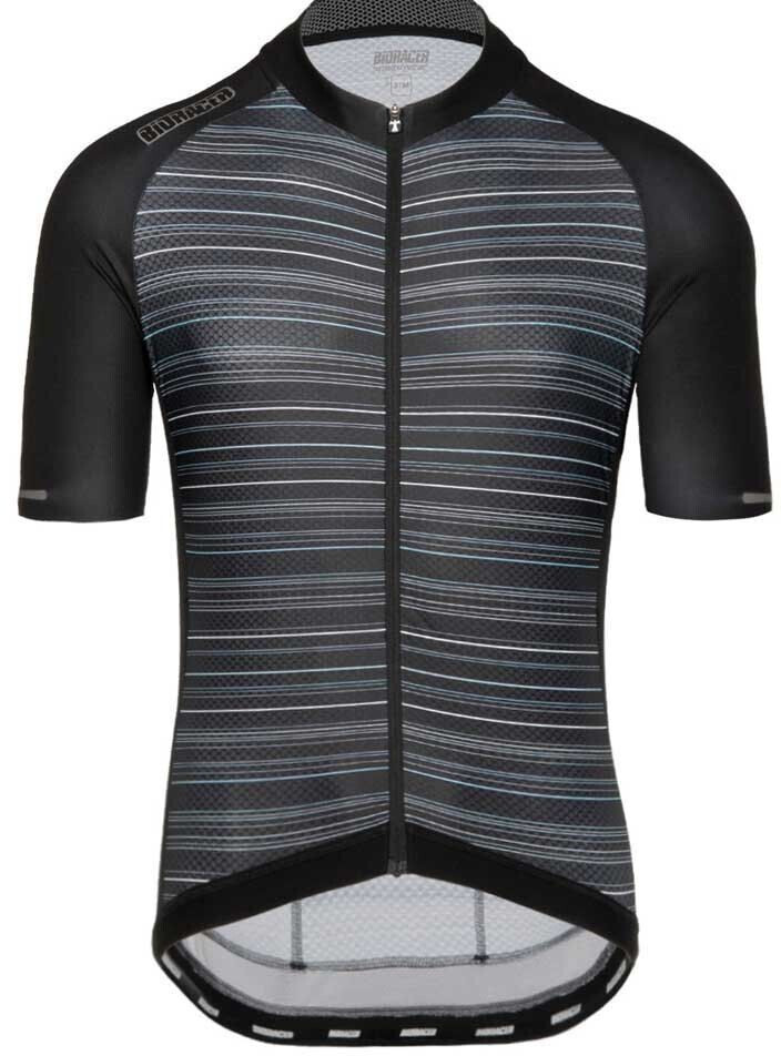 Bio-racer Sprinter Cold Black Light Subli Short Sleeve Jersey (BR11691-W-KP) grey