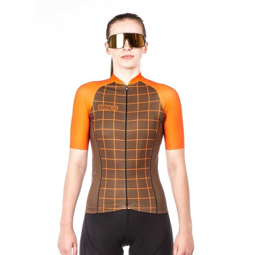 Bio-racer Vesper Short Sleeve Jersey Women (BR11536D-MRBO-S) brown