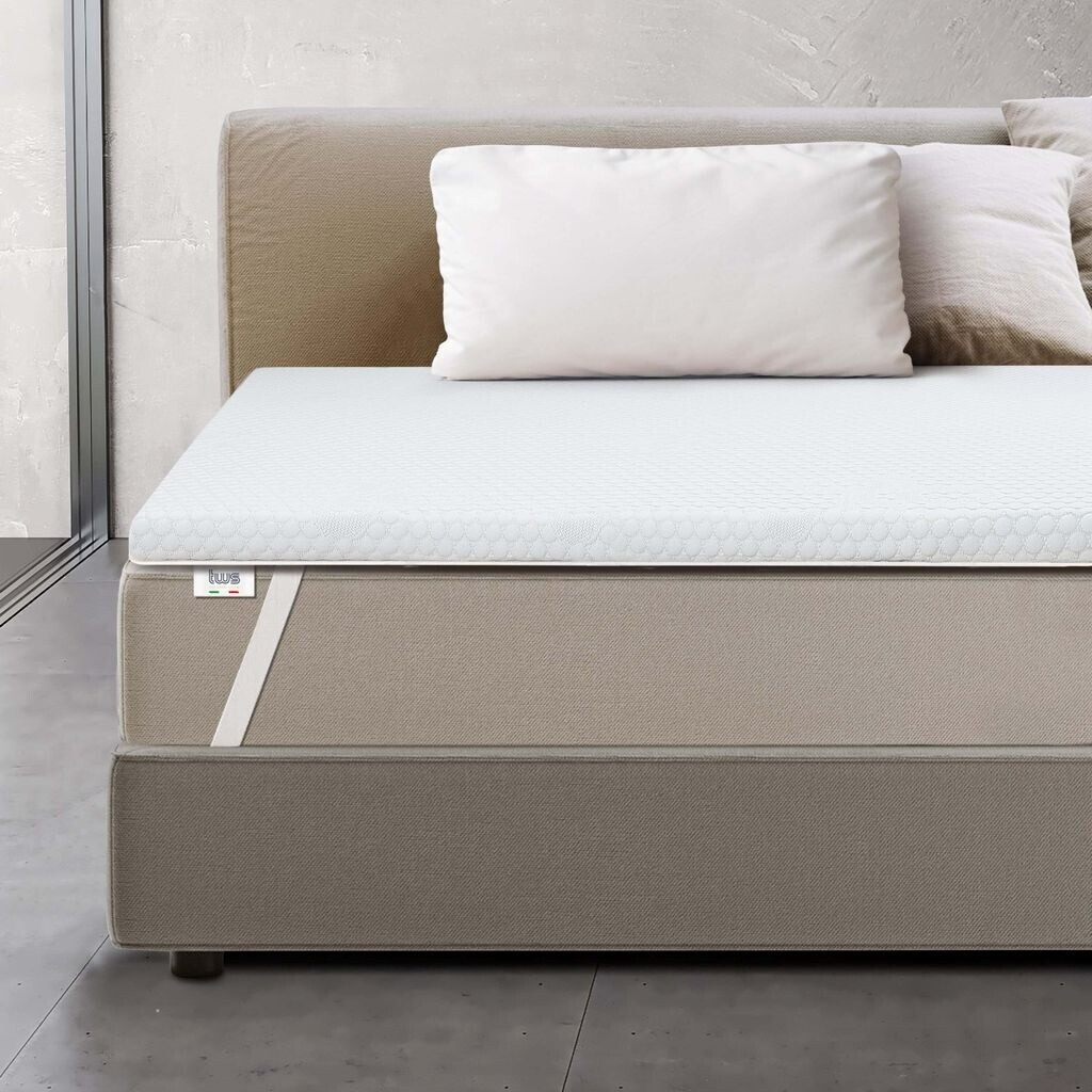 The White Stone Memory Foam Topper XS 80x180cm H3