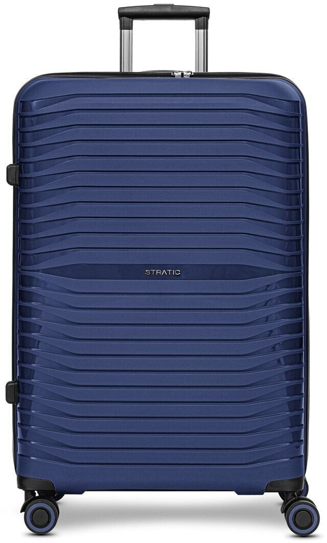 Stratic Shine 4-Wheel-Trolley 75 cm navy blue