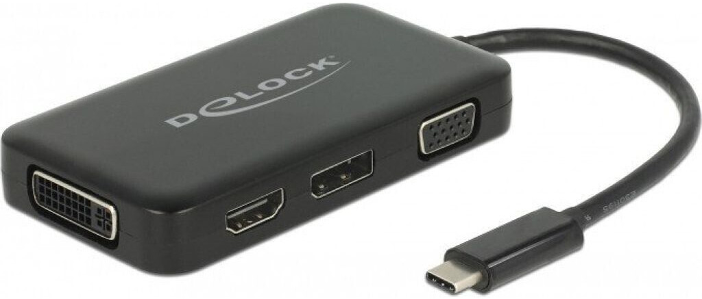 DeLock 4-in-1 USB-C Display Adapter 63929
