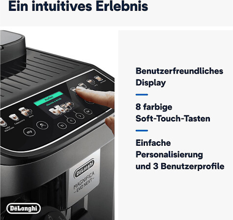De'Longhi ECAM 310.80.B Magnifica Evo Next, Bild 5