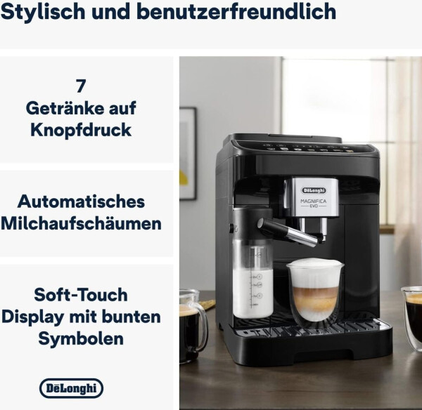 De'Longhi ECAM292.81.SB Magnifica Evo, Bild 2