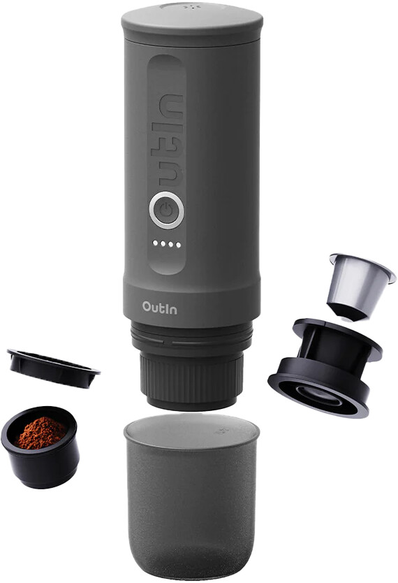 OutIn Nano espresso machine Space Grey