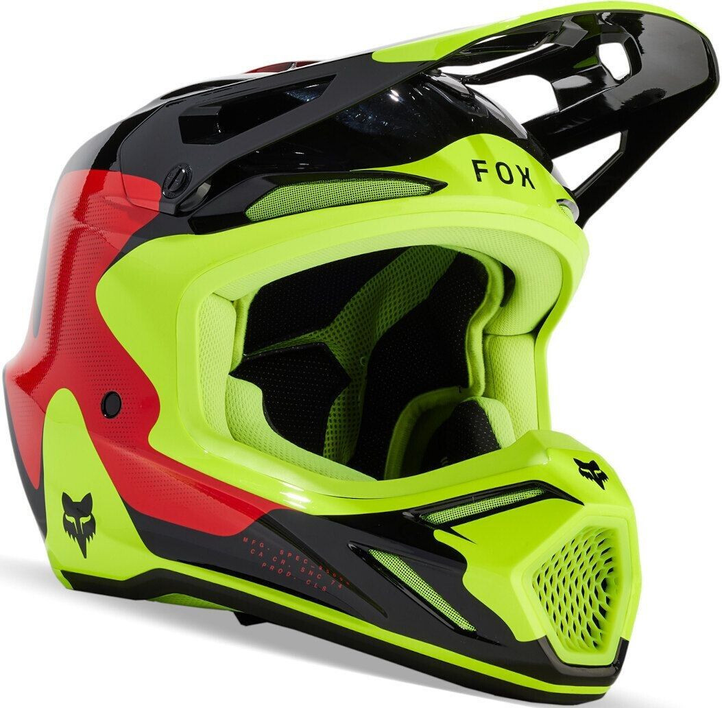 Fox V3 Revise MIPS black/red/yellow