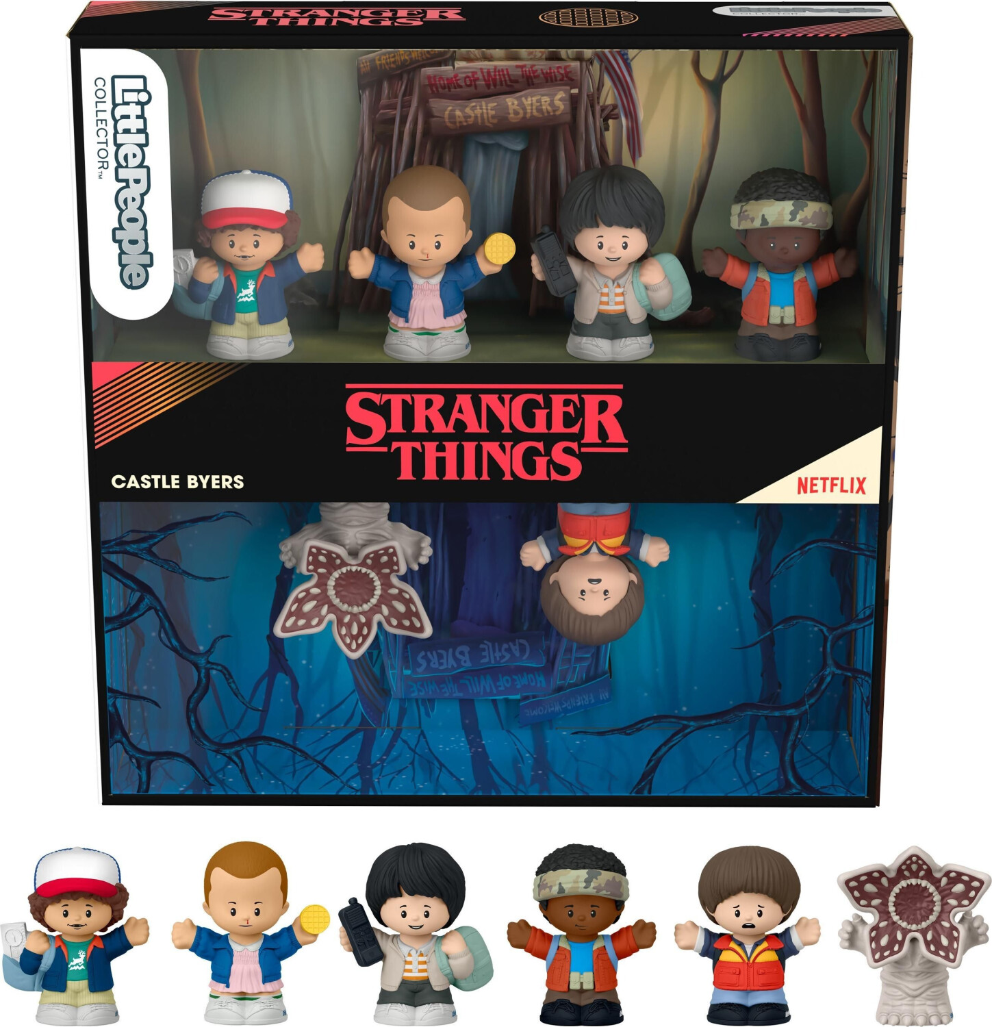 Fisher-Price Little People Collector Stranger Things Castle Byers (HTP36)