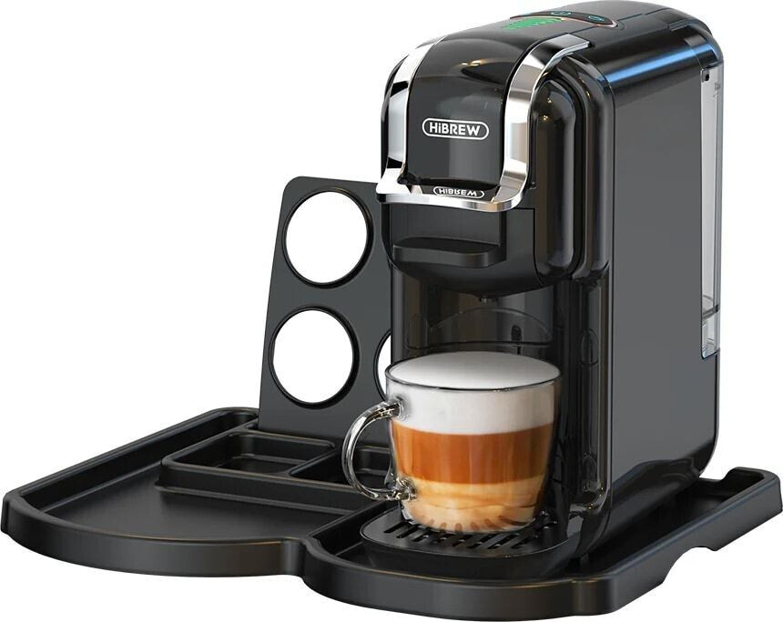 Hibrew H2B-Black 5 in 1 multi-capsule coffee machine black