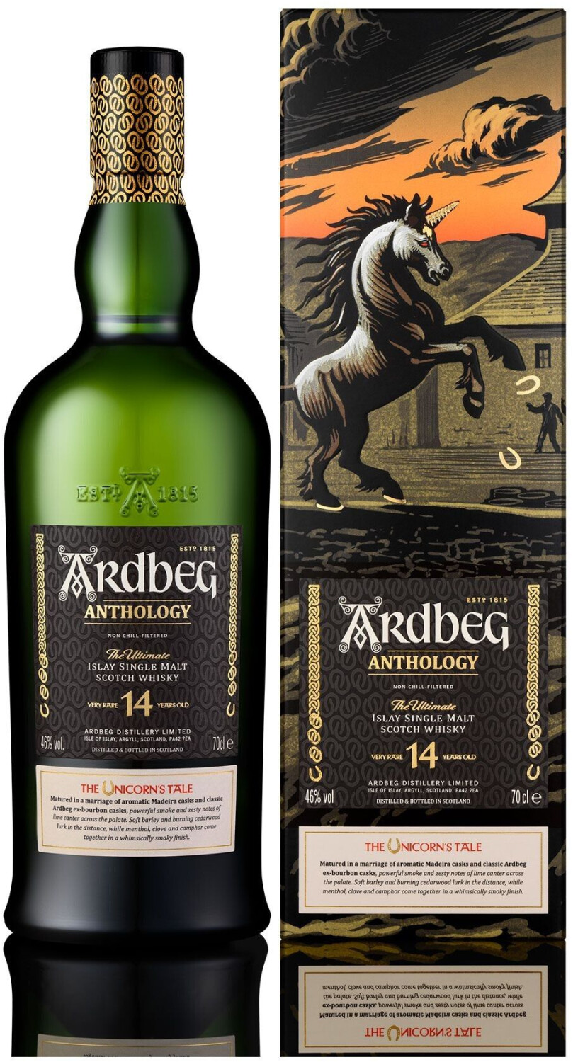 Ardbeg 14 Years Old Anthology The Unicorn's Tale 0.7l 46%