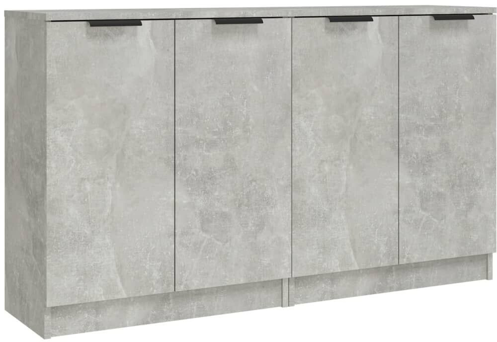 vidaXL Sideboards 2 pcs wood material 60x70cm (3115775)