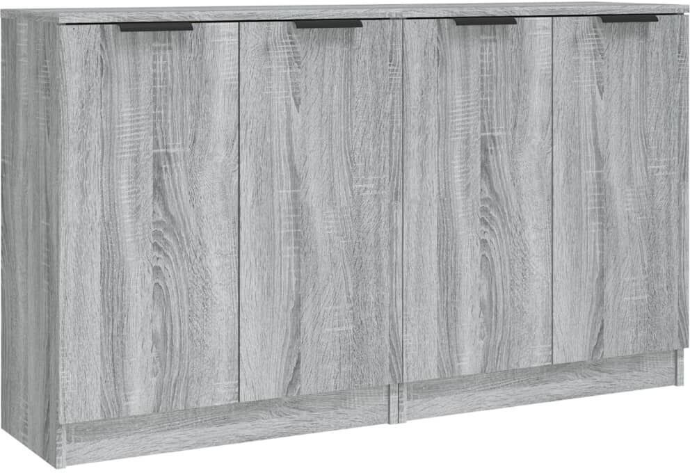 vidaXL Sideboards 2 pcs. wood material 60x70cm (3115778)