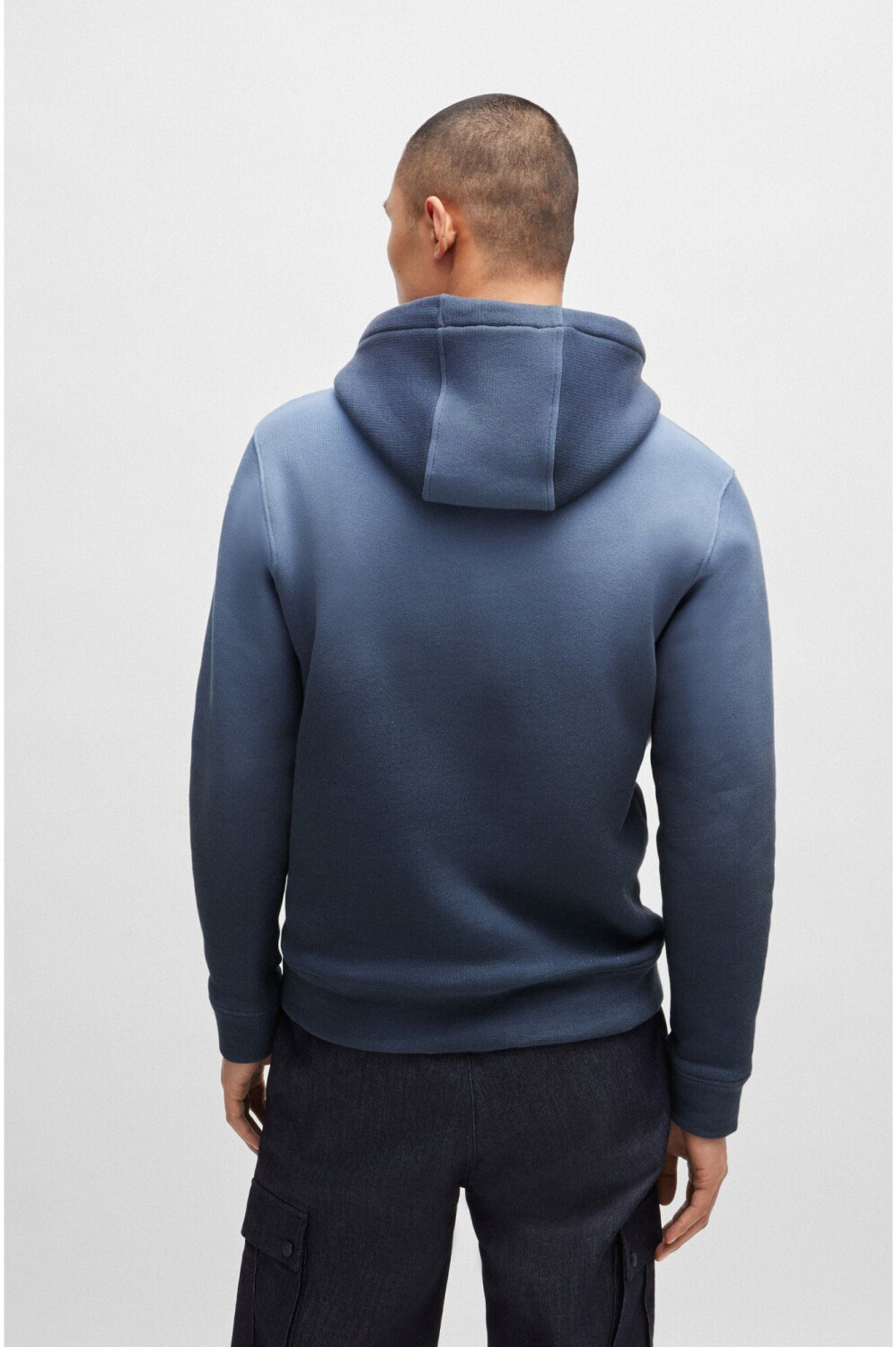 Hugo Boss We Gradienthoodie 50520408 blue ab 135 96 Dezember 2024 Preise Preisvergleich bei idealo