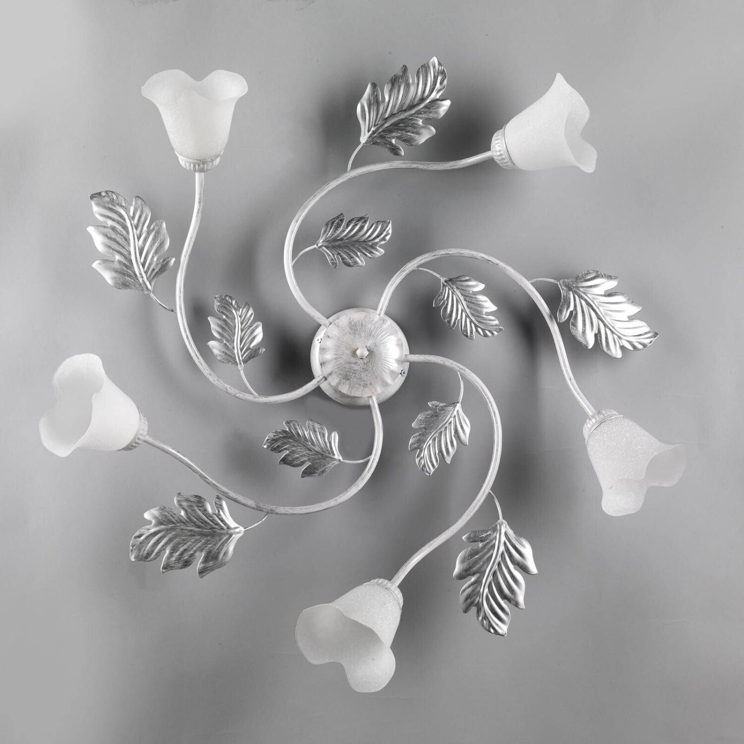 Ceiling lamp Marilena in Florentine style, 5-bulb