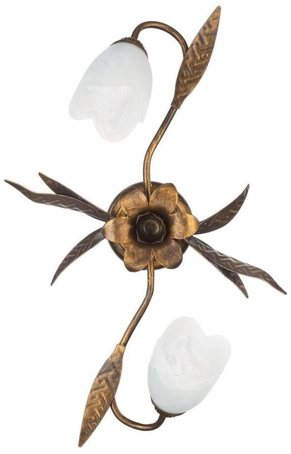 Ceiling light Sonia two-bulb, bronze