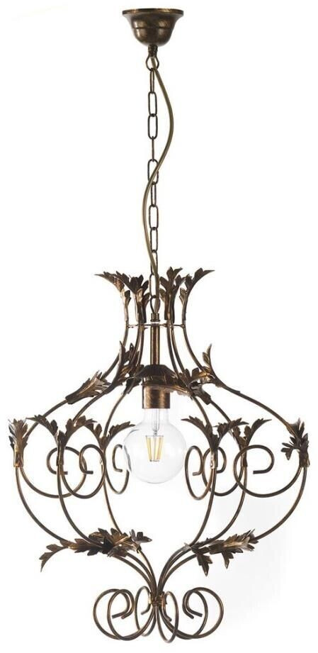 Pendant lamp Contessa bronze