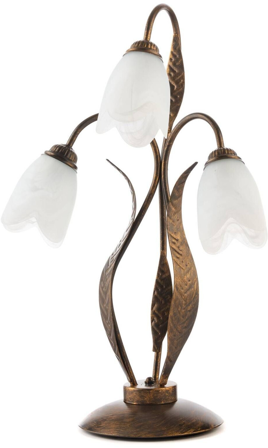 Table lamp Sonia three-bulb bronze