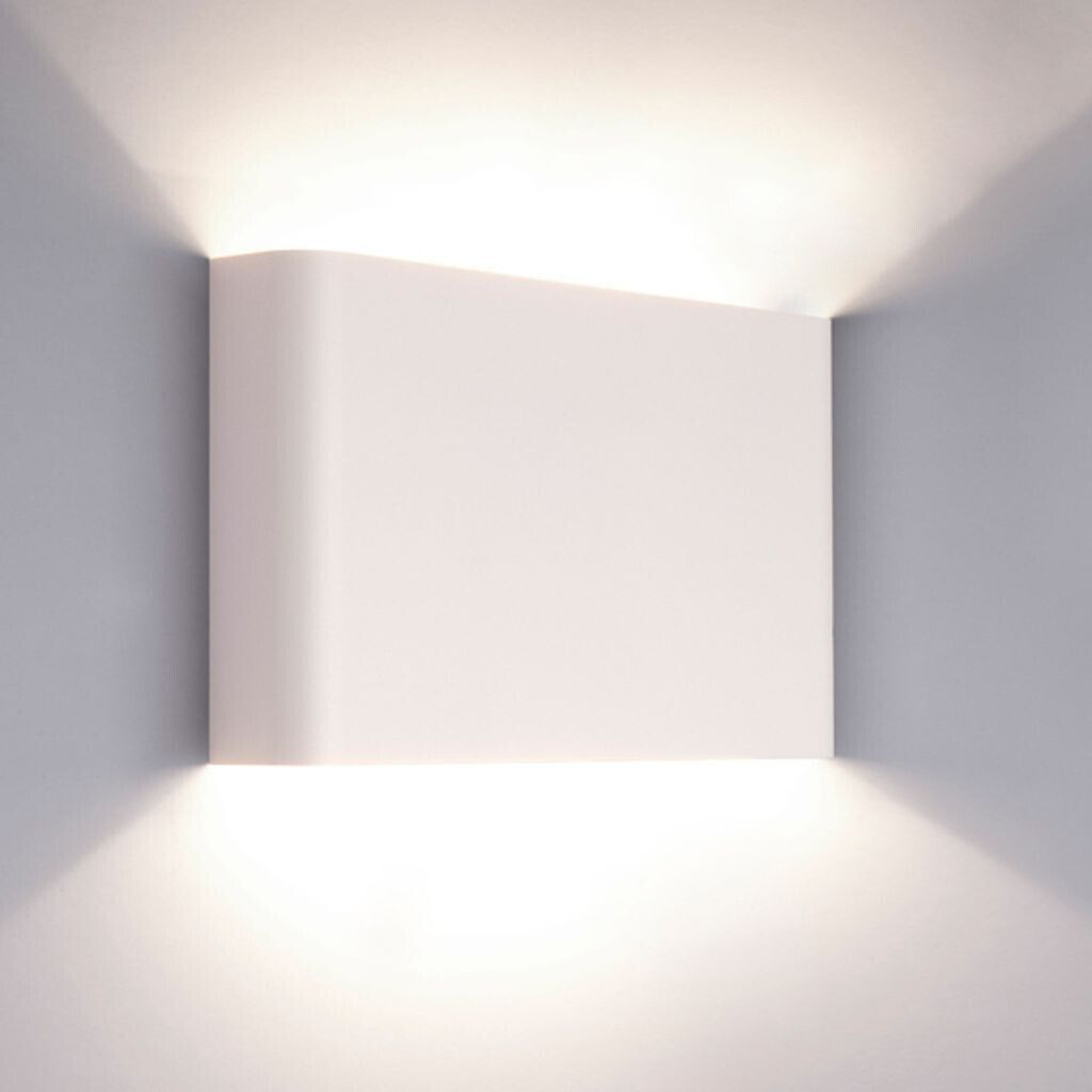 Wall light Haga white metal G9 up/down 15 cm high