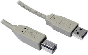 InLine Câble USB 2.0 AM/BM 0,5m (34505H)