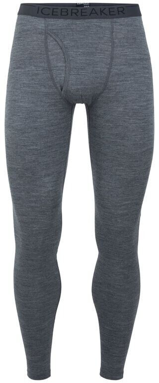 Icebreaker Mens 200 Oasis Leggings (104370) w fly gritstone heather