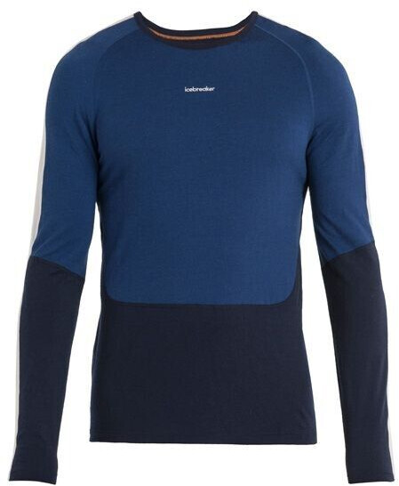 Icebreaker Men Merino 200 Sonebula LS Crewe (0A56QH) mid navy/royal navy/snow/cb