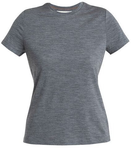 Icebreaker Women Merino 150 Tech Lite III SS Tee (0A56Y8) gritstone heather-013
