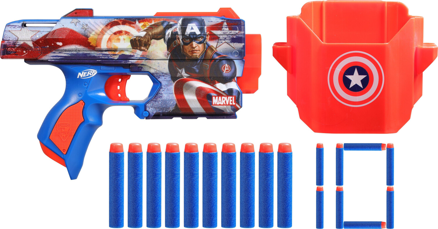 Nerf Marvel Captain America Dart-Blaster (F9717EU5)