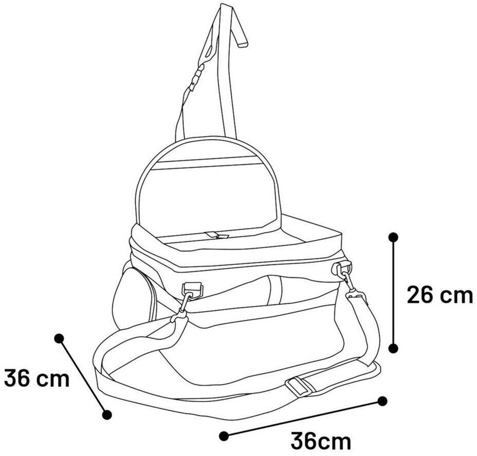 Flamingo Siège auto pour chien 523063 Flamingo Siège auto pour chien 523063