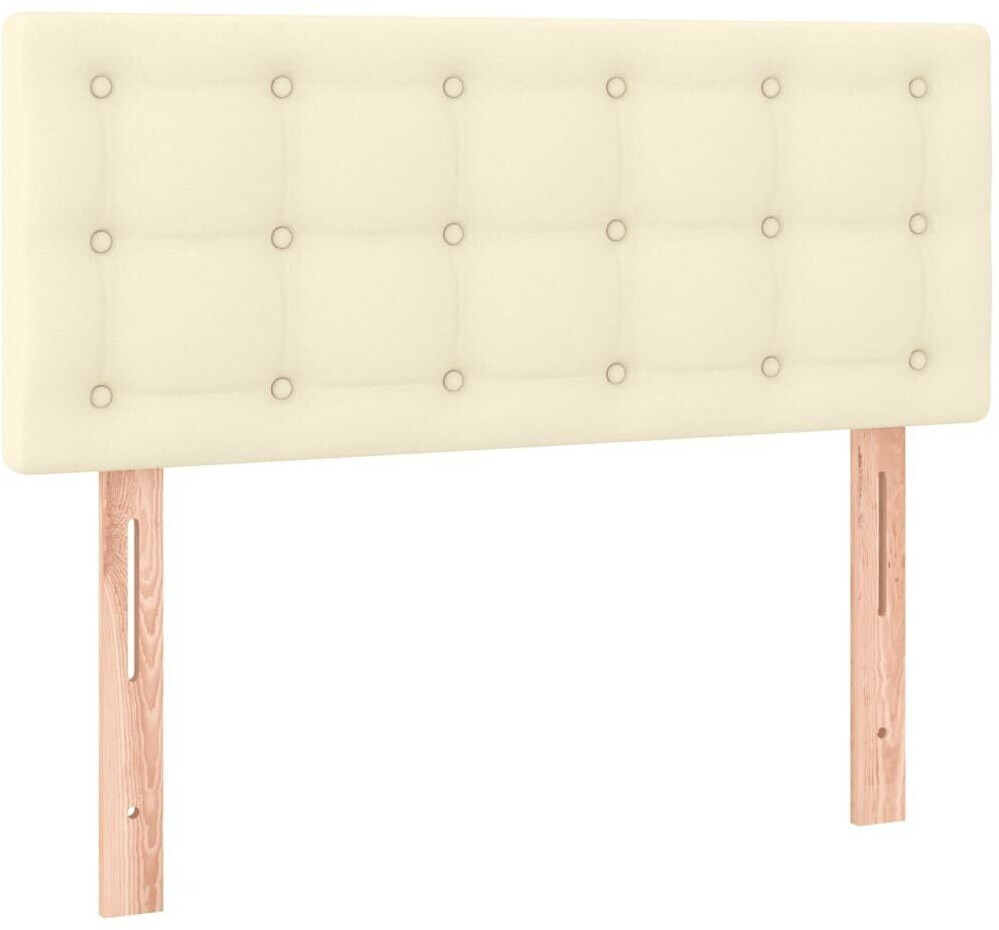 vidaXL LED headboard 100x5x78/88cm artificial leather (3121698)