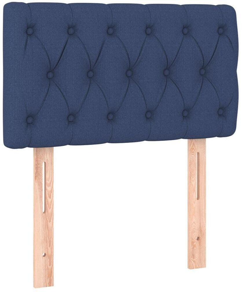 vidaXL LED headboard 80x7x78/88cm fabric (3121928)