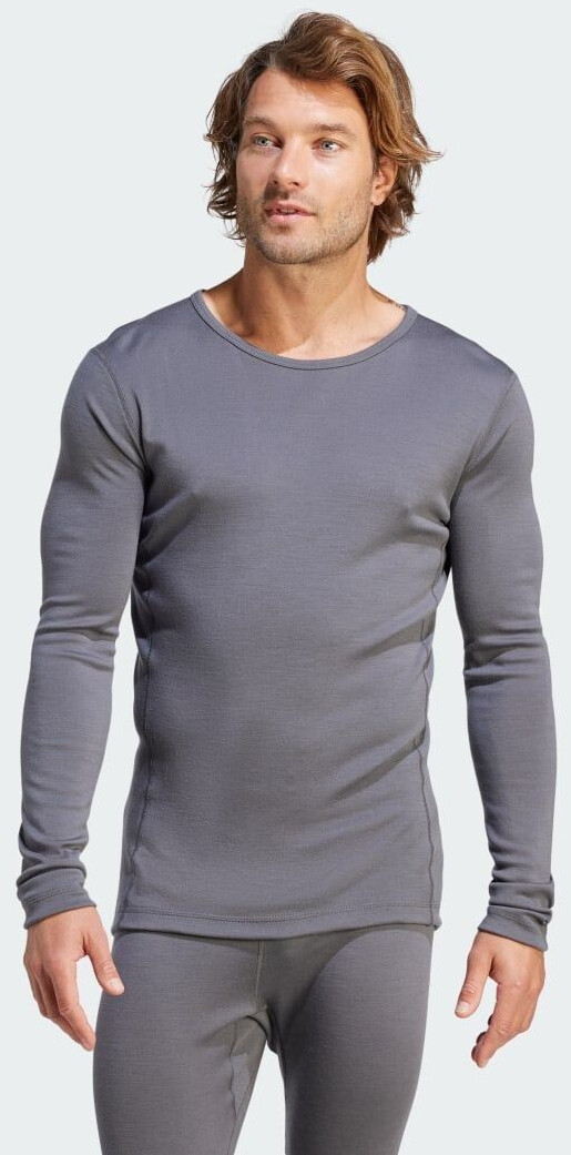 Adidas XPERIOR MERINO 260 BASELAYER LONGSleeve HZ8548 grey five ab 76 99 Preisvergleich bei idealo