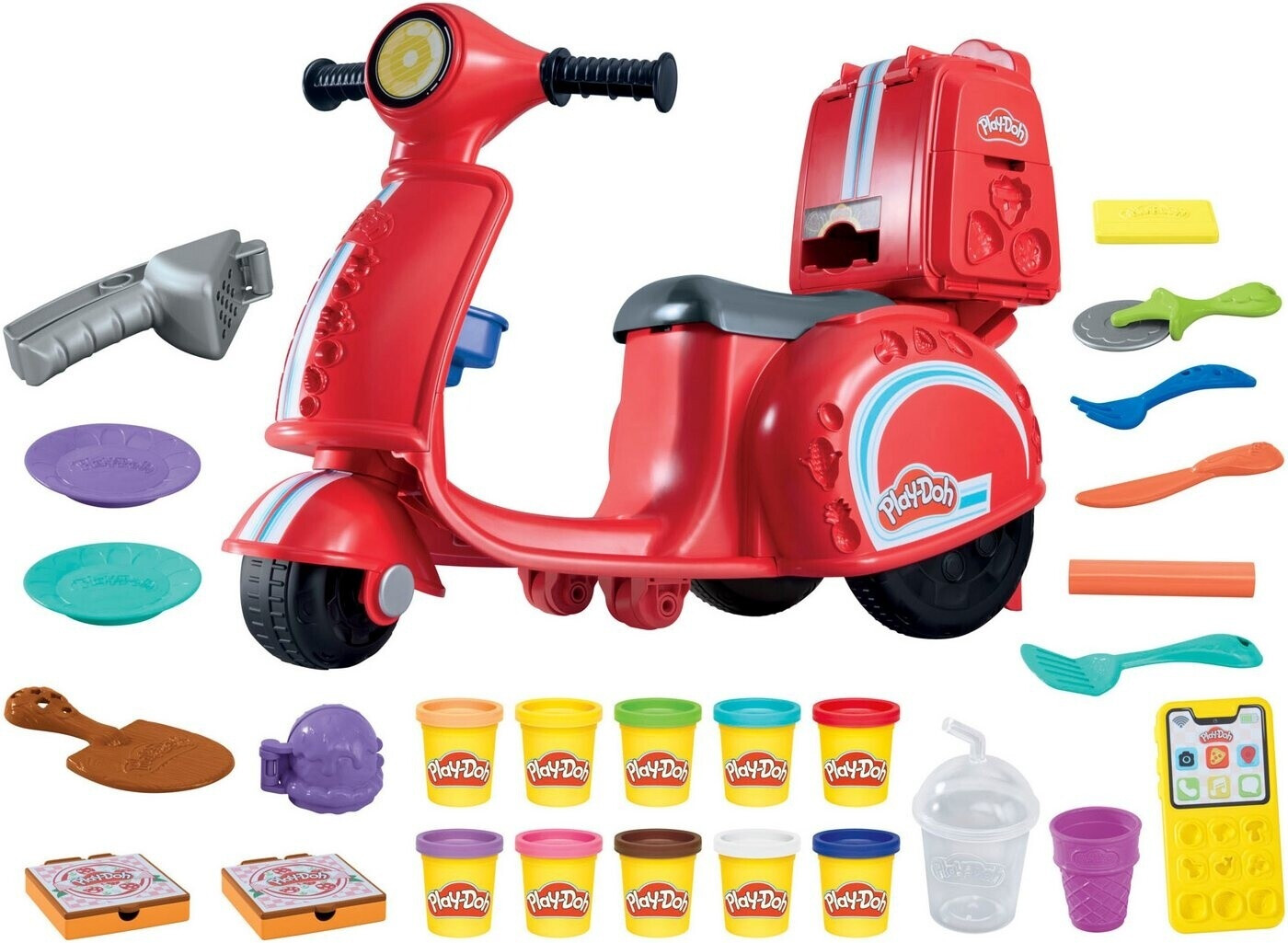 Play-Doh Mon scooter à pizzas