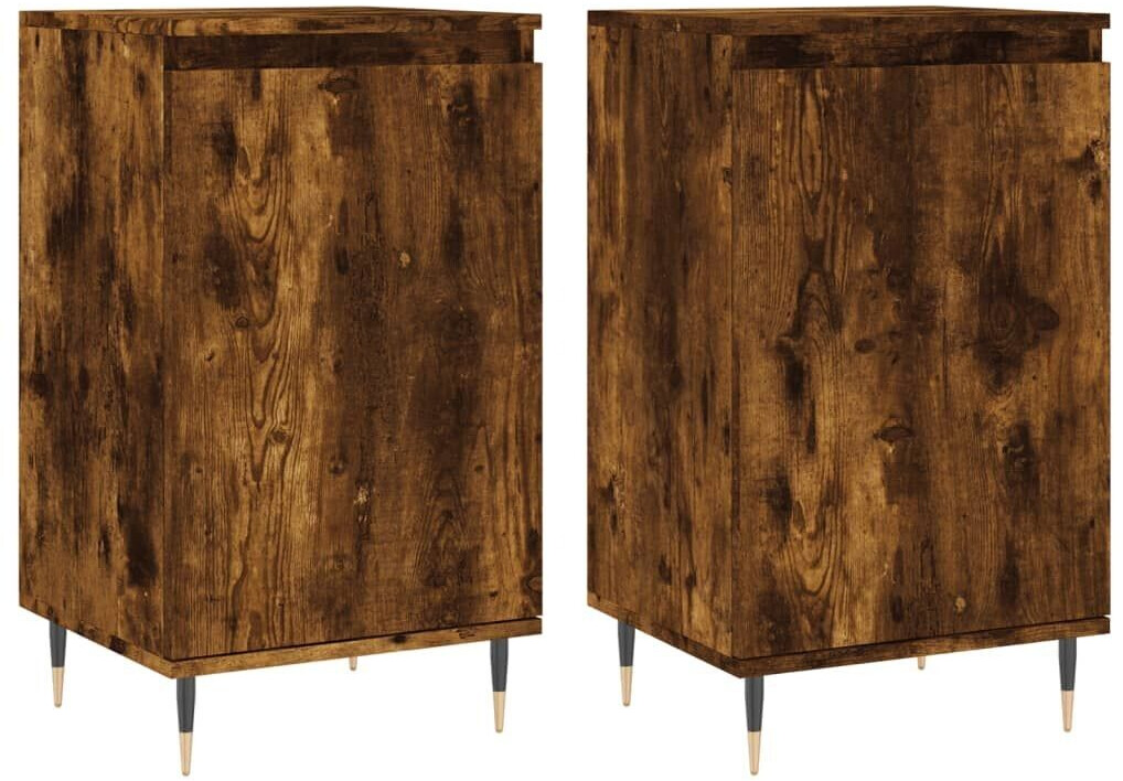 vidaXL Sideboards 2 pcs. wood material 40x70cm (831047)