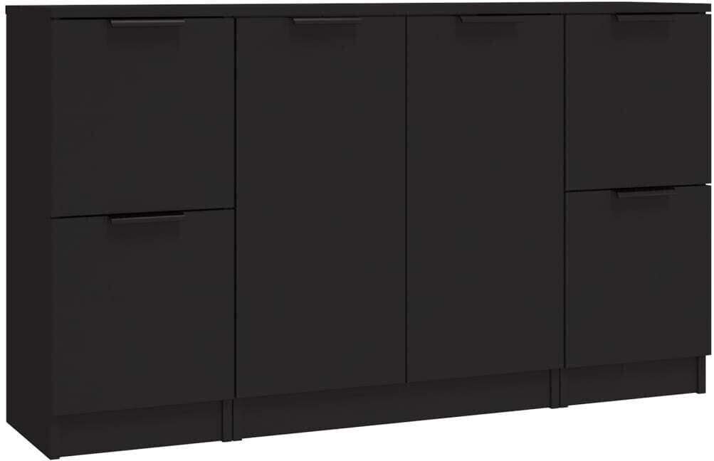vidaXL Sideboards 3 pcs. wood material 30x70cm (3115845)