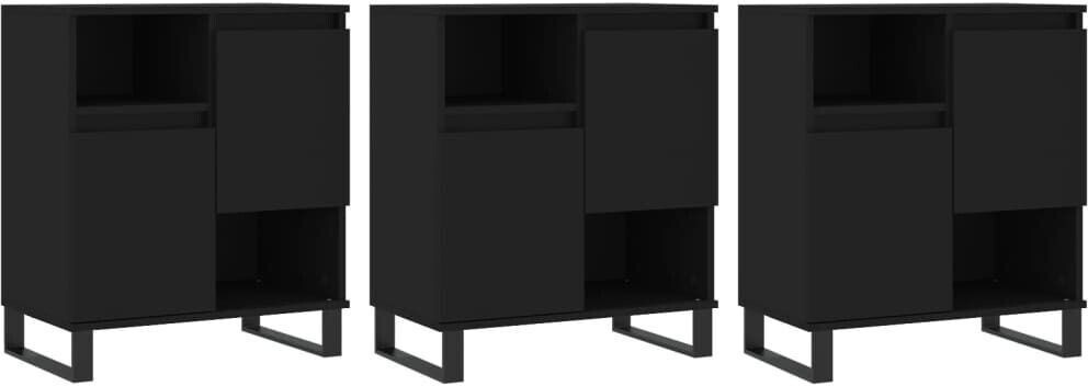 vidaXL Sideboards 3 pcs. wood material 180x70cm (3190158)