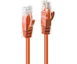 Lindy Patch-Kabel 2,0m UTP CAT 6 gepresst verseilt glatt orange (48108)