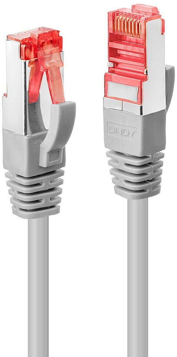 Lindy Patch-Kabel 30cm SFTP PiMF CAT 6 gepresst verseilt glatt Grau (47700)